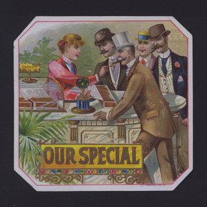 私たちの特別な葉巻ラベル（クロモリソ） 作： American School