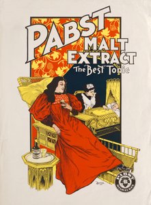 パブストモルトエキス、「最高の」トニック、パブスト、ミルウォーキー、c.1880s-1890s