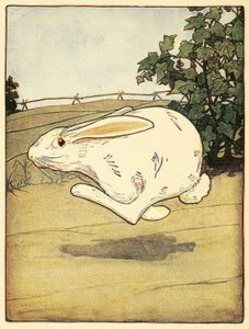 ピーターは走ることをやめない」（『ピーターラビット物語』より 作： American School