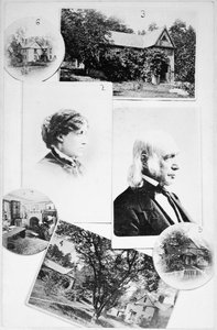 オルコット家とその家の写真 作： American School