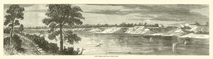対岸のポートハドソン、1863年5月 作： American School