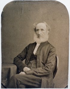 ベンジャミン・アボットの肖像（1793-1870）（写真） 作： American School