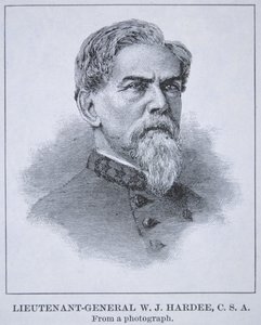 W.J.ハーディー中将（1815-73）の肖像（リトグラフ 作： American School