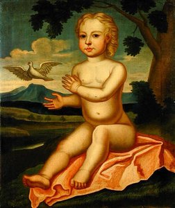 マーサ・"パティ"・ピンタード（1769-1837）の肖像（リネンに油彩）