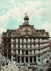 郵便局、ニューヨーク、c.1900-09 作： American School