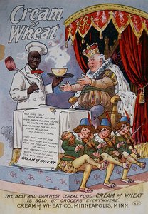 シリアル「Cream of Wheat」の広告ポスター 作： American School