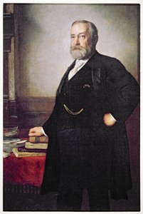 ベンジャミン・ハリソン大統領（1833年～1901年）選挙ポスター 作： American School