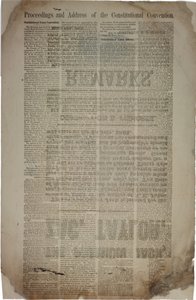 憲法条約の手続と演説、1861年3月19日 作： American School