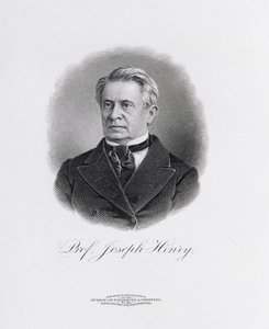 ジョセフヘンリー教授（1797年〜1878年）の前線からワシントン州ジョセフヘンリー記念館、1880年 作： American School