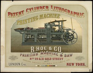 R. Hoe＆Co.印刷機＆鋸メーカー