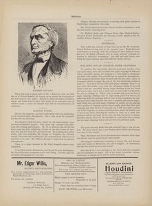 Robert Houdin、広告 作： American School