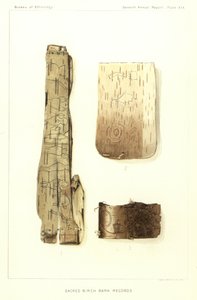 聖なる白樺の樹皮の記録 作： American School