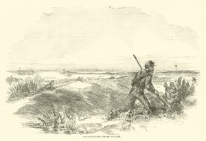 ワグナーの前の狙撃兵、1863年8月 作： American School