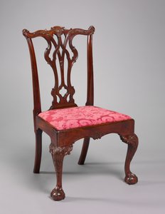 サイドチェア、1770年頃 作： American School