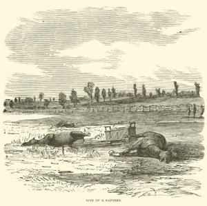 バッテリーのサイト、1862年9月 作： American School