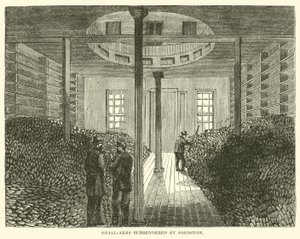 ジョンストンが降伏した小火器、1865年4月 作： American School