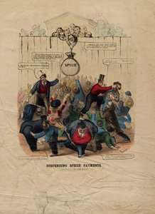 フィラデルフィアで出版された種の支払いの一時停止c。 1857 作： American School