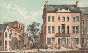 タンマニーホール、1830年 作： American School