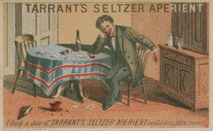 Tarrants Seltzer Aperient、トレードカード 作： American School