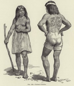 Tattooed Haidas  作： American School