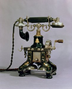 電話、National Telephone Service、米国、1890 作： American School
