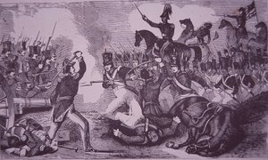 チュルバスコの戦い、米墨戦争 作： American School