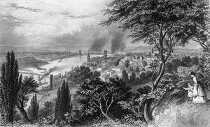 絵のようなアメリカの第二巻からシンシナティ市、オハイオ州、ニューヨーク印刷1872 作： American School
