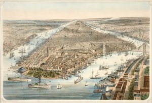 ニューヨーク市、パブ。 1876 作： American School