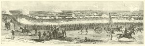 1864年9月、ウィンチェスターでの南軍の敗走 作： American School