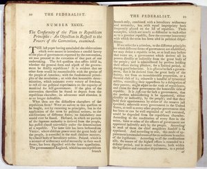 連邦主義者、1788年に出版（印刷） 作： American School