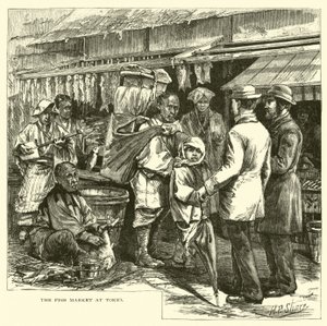 東京の魚市場 作： American School