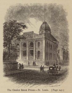 グラティオ通り刑務所、セントルイス (彫刻) 作： American School
