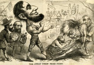 大連合賞の戦い、1861 作： American School
