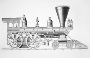 JBターナー」機関車 作： American School