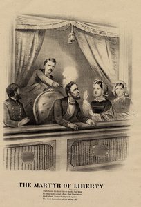 自由の殉教者、1865年 作： American School