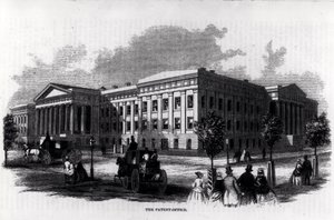 「ハーパーの新しい月刊誌」からの特許庁、1859 作： American School