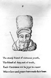 1821年に発行されたThe Childrens FriendのThe Steady Friend 作： American School