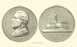 トーマスメダル、1863年10月 作： American School