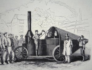 1861 年 5 月、南北戦争中に南軍から鹵獲されたワイナンズ スチーム ガン (リソ) 作： American School