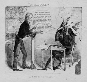 ひびの入った冗談：1827年の後半の学生 作： American School