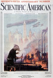 75年の歳月をかけて実現した夢 - 1920年10月2日付「サイエンティフィック・アメリカン」誌にて 作： American School