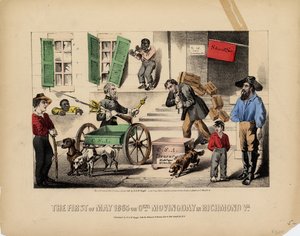 1865年5月1日、またはGenl。リッチモンドバージニア州の移動日、リス。キンメル＆フォースター著、H。＆W.ヴォイト発行、ニューヨーク、1865 作： American School