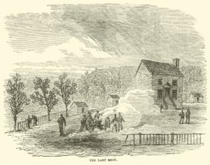 最後のショット、1865年4月 作： American School