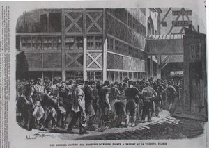 1870年にサイエンティフィックアメリカンからフランスのラヴィレットでジャンティ＆プロヴォスト氏のワークショップをやめた精製業者 作： American School