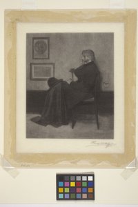 Thomas Carlyle (gravura em madeira) 作： American School