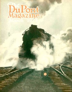 電車、デュポン誌の表紙、1923年3月 作： American School
