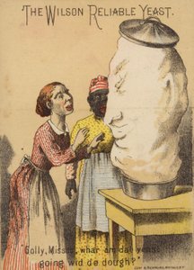 復活した生地を見てショックを受けた2人の女性 作： American School