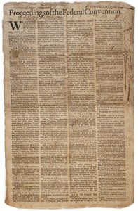 米国憲法、1787年9月10日（GLC 696084も参照） 作： American School