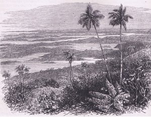 バミューダ諸島の眺め、1890年頃にPetter & Galpin社から出版されたCassell