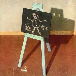 ヴィンテージの子供の静物 - 黒板 作： American School